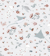 OCEAN FIELD - Papier peint enfant - Motif animaux de l'océan